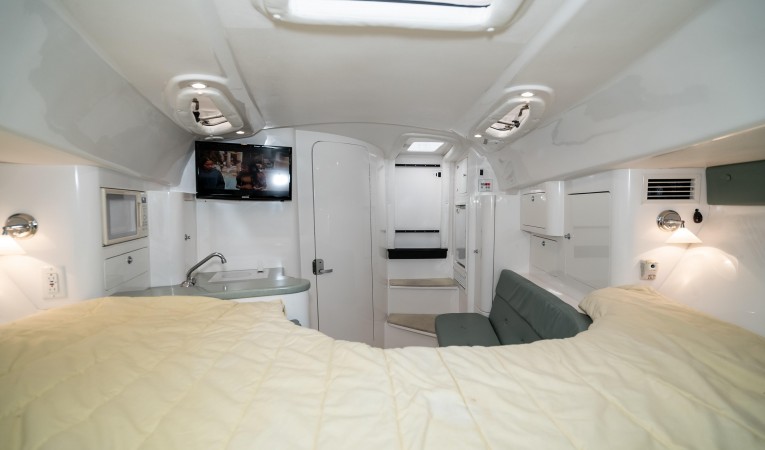 35 Intrepid Berth Facing Aft