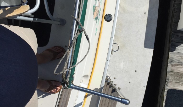 36 Mainship Custom Swim Platform