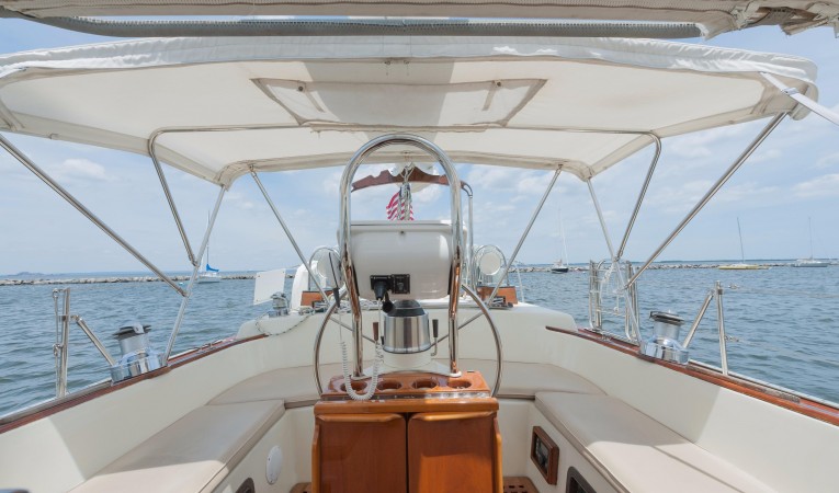 42 Westsail NEW Dodger and Bimini & inserts