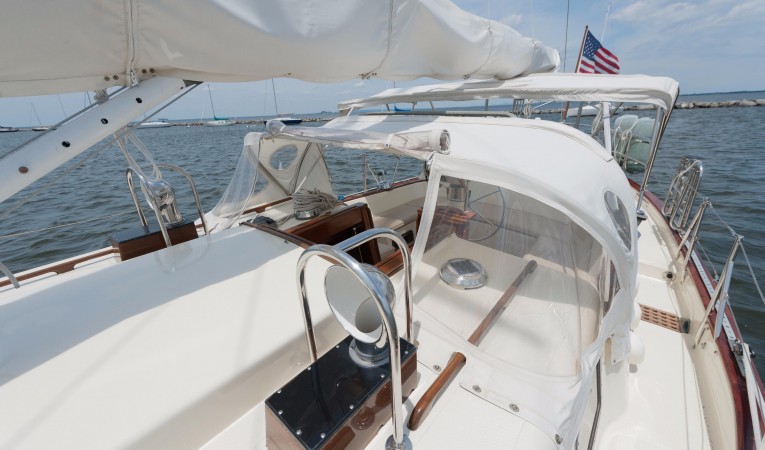 42 Westsail Removeable Isinglass inserts