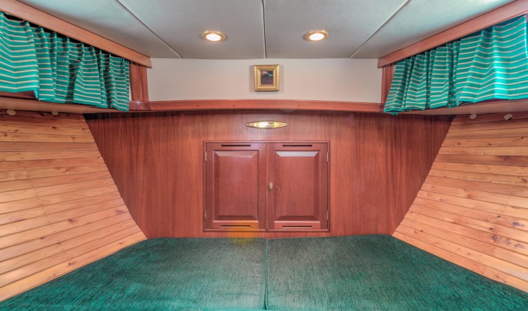 42 Westsail Forward Cabin w/ chain locker access