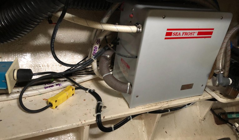 42 Westsail Seafrost freezer