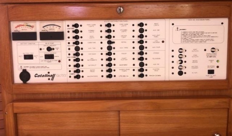 42 Catalina AC / DC Panel