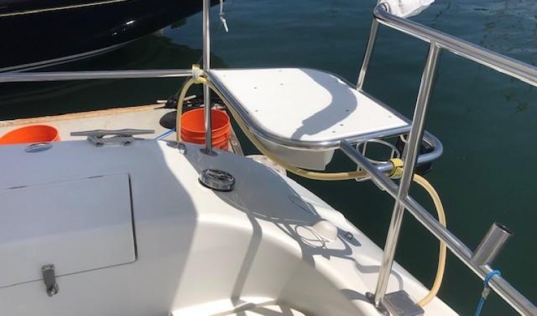 42 Catalina Sailing seat