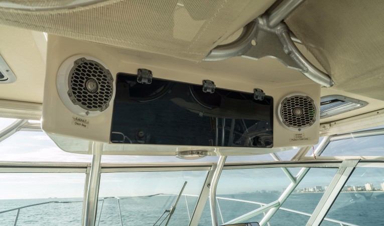 32 World Cat speakers and Overhead Storage