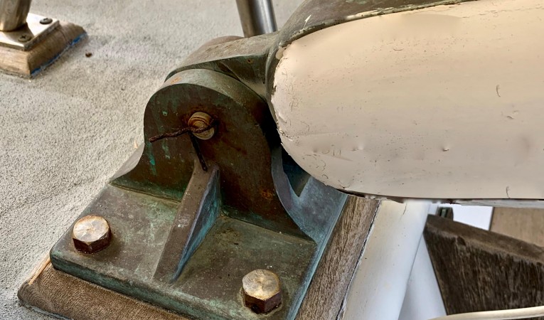 36 Universal Marine Heavy Bronze Mast Hinge