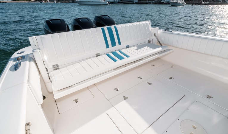 37 Intrepid Cockpit Seating Down