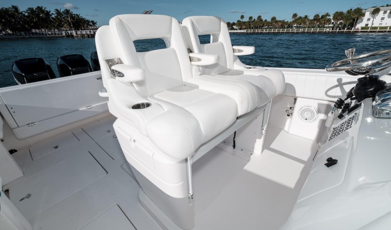 37 Intrepid Helm Seating