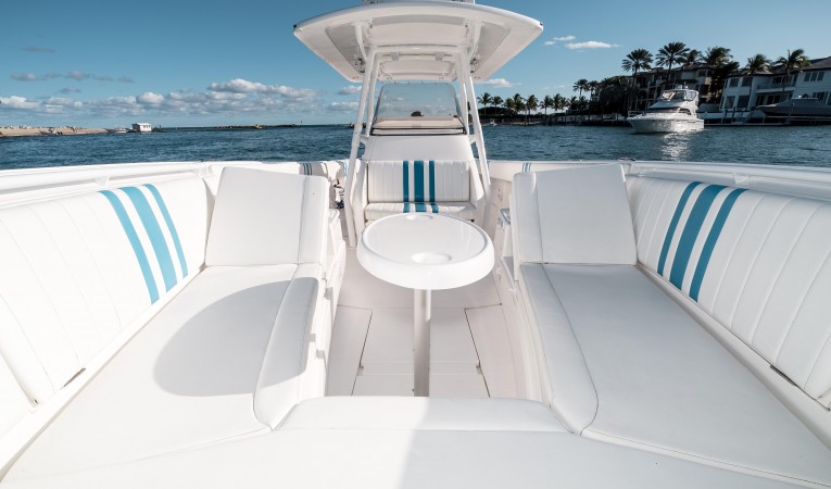 37 Intrepid Bow Facing Aft