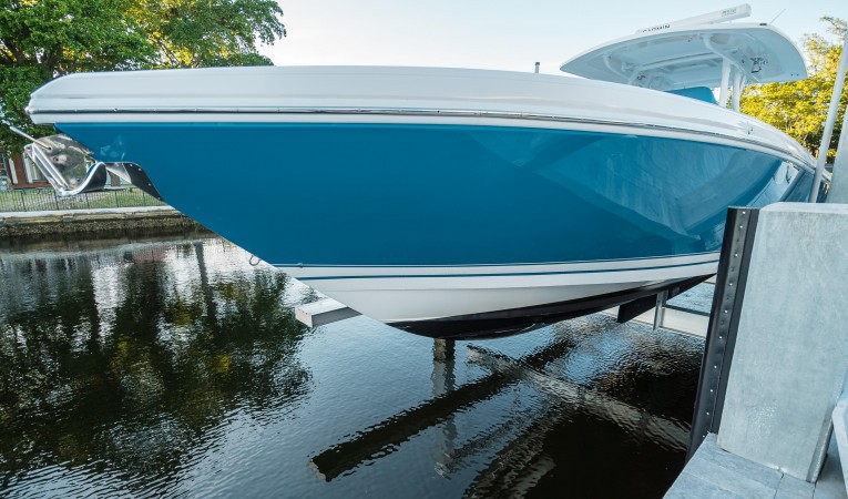 37 Intrepid On Lift 1