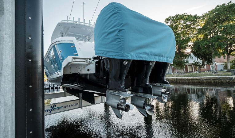 37 Intrepid On Lift 2