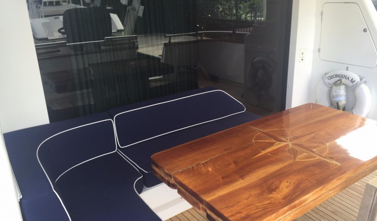 70 Maiora Aft deck seating