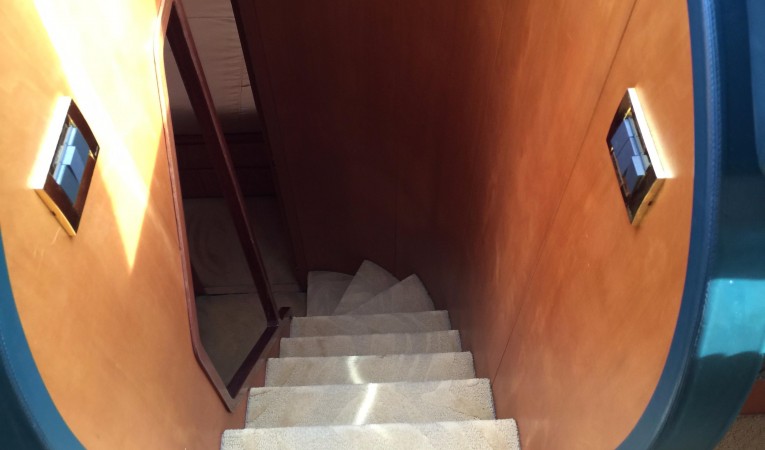 70 Maiora Stairway to staterooms