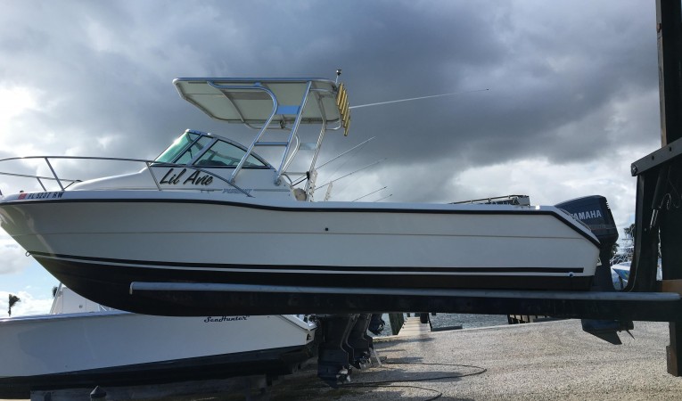 24 Pursuit New bottom paint 10/19