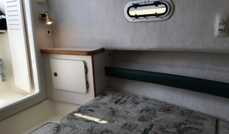 24 Pursuit Cabin port aft