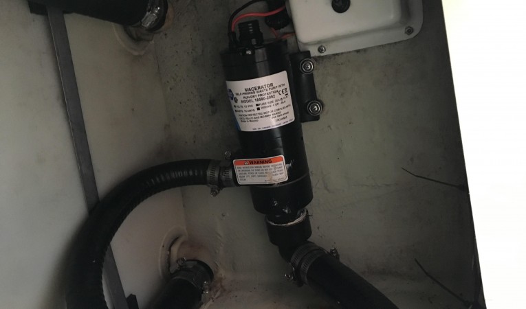 24 Pursuit New macerator pump 10/19