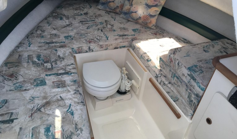 24 Pursuit Cabin with marine head