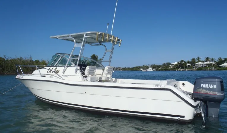 24 Pursuit Port aft