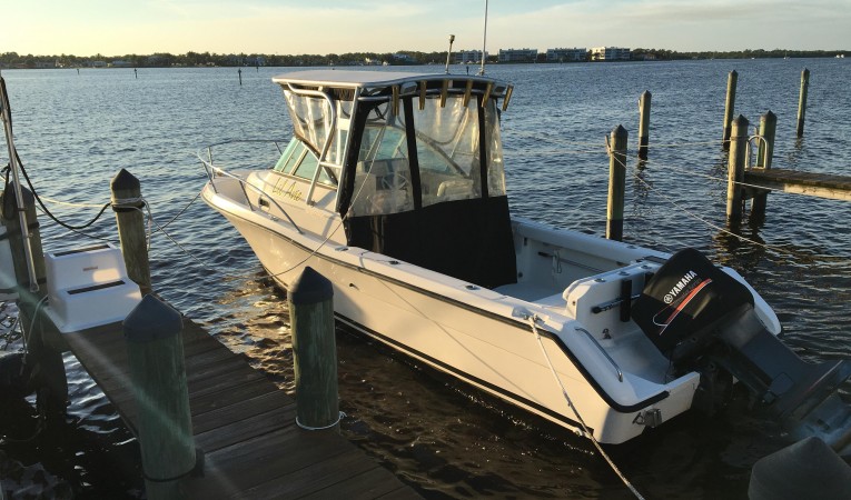 24 Pursuit Helm enclosure