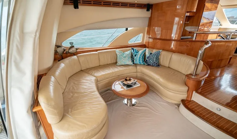 62 Azimut Salon Port Seating