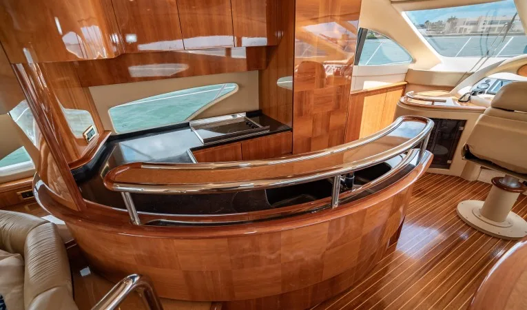 62 Azimut Galley Midship to Port