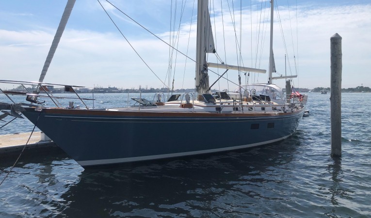 54 Little Harbor Misty portside