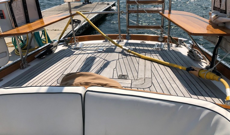 54 Little Harbor Aft deck