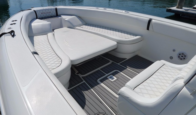 37 Midnight Express Bow seating