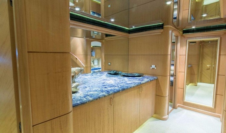 125 Cheoy Lee Lower deck foyer