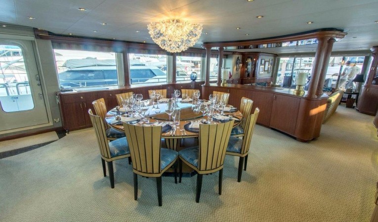 125 Cheoy Lee main salon dining