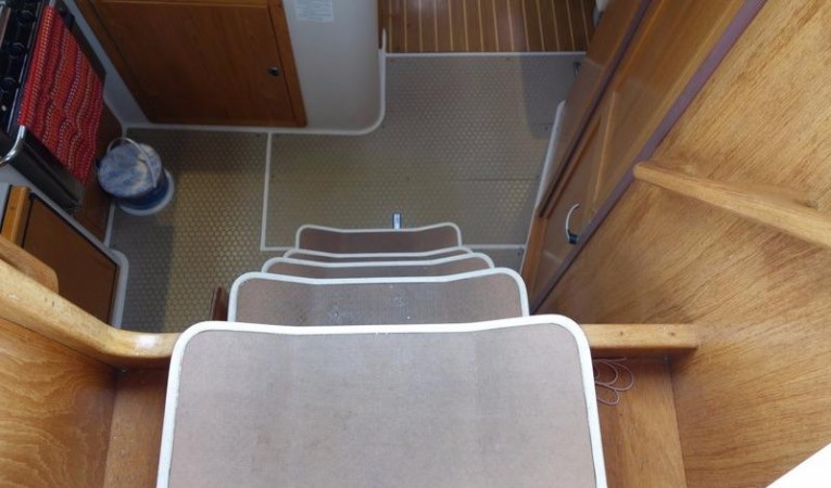 38 Catalina Companionway Stairs