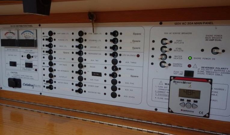 38 Catalina AC/DC Panel