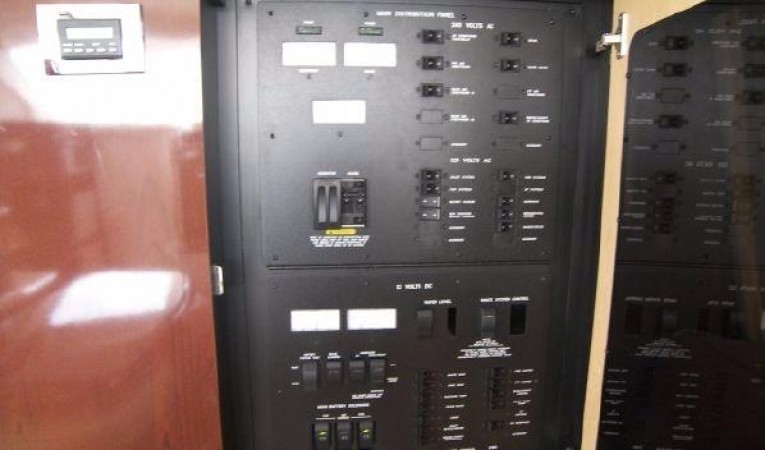 44 Sea Ray Electrical Panel in Salon
