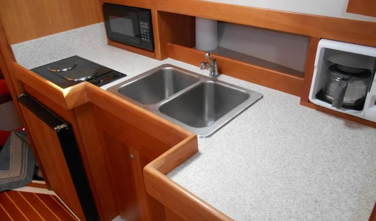 34 Mainship Galley counter