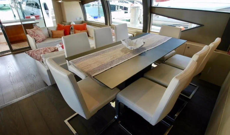 72 Ferretti Yachts 2013 Ferretti 720 Fly - SPARE CHANGE