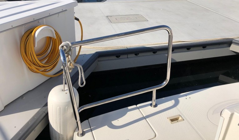 36 Silverton Swim Step Rails