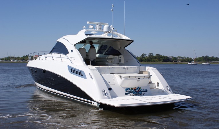 54 Sea Ray port stern