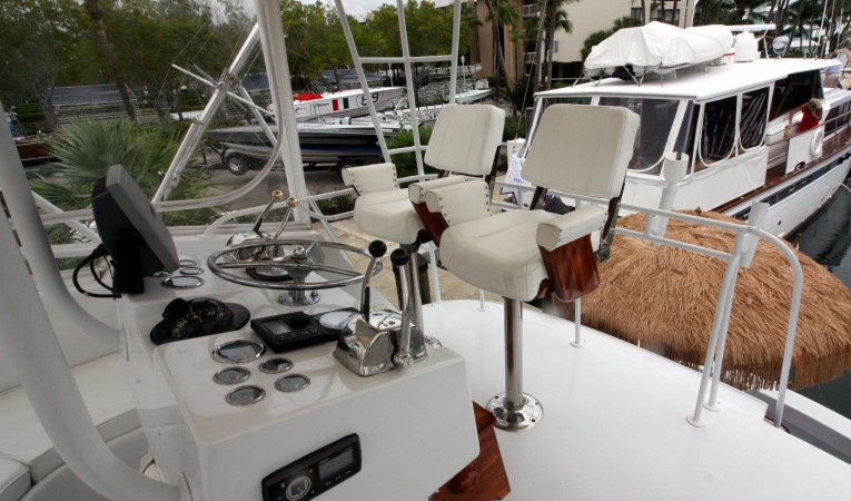 41 Hatteras Flybridge Aft