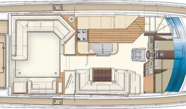 60 Azimut Main Deck
