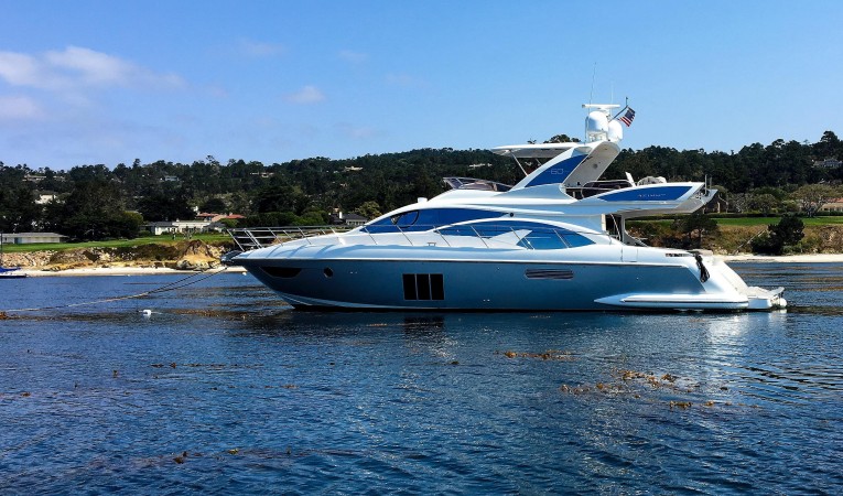 60 Azimut Profile View Monterey,CA