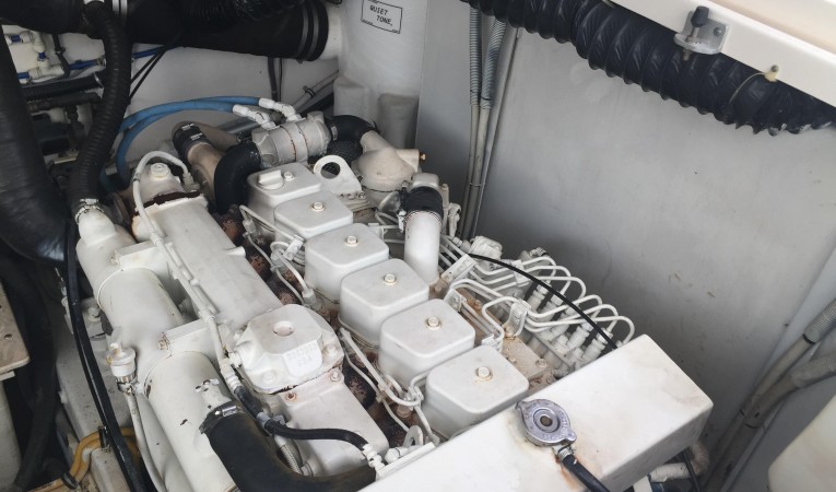 35 Tiara Stbd Engine