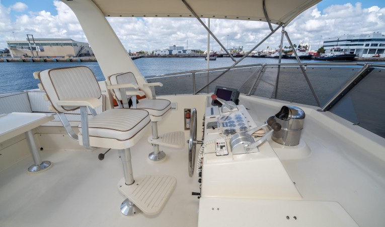 54 Hatteras Helm 1