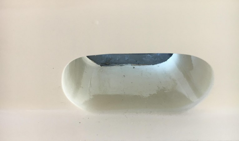 54 Hatteras All Scuppers Repaired/Glassed with Cloth