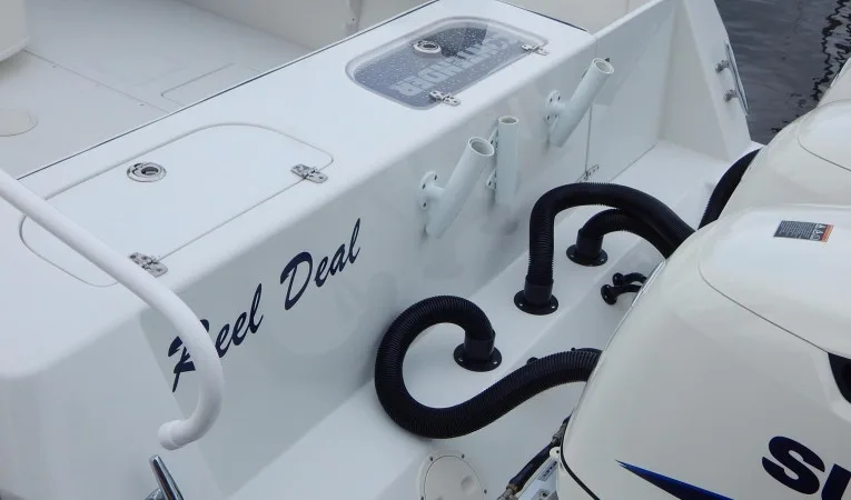 36 Contender Transom