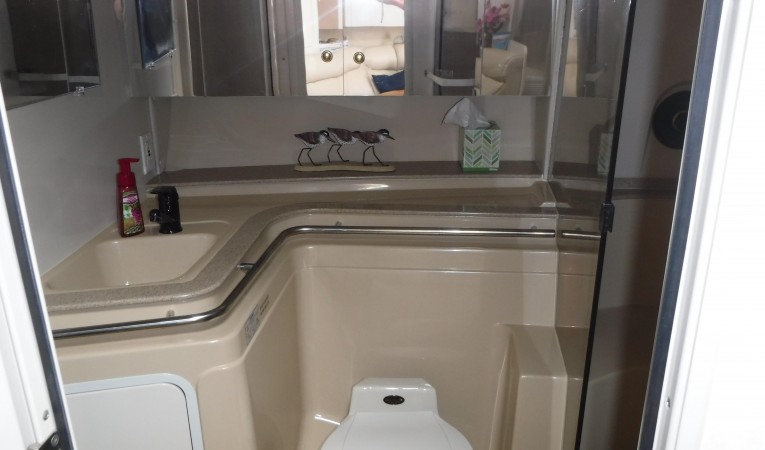 42 Cruisers Yachts MASTER HEAD & STALL SHOWER