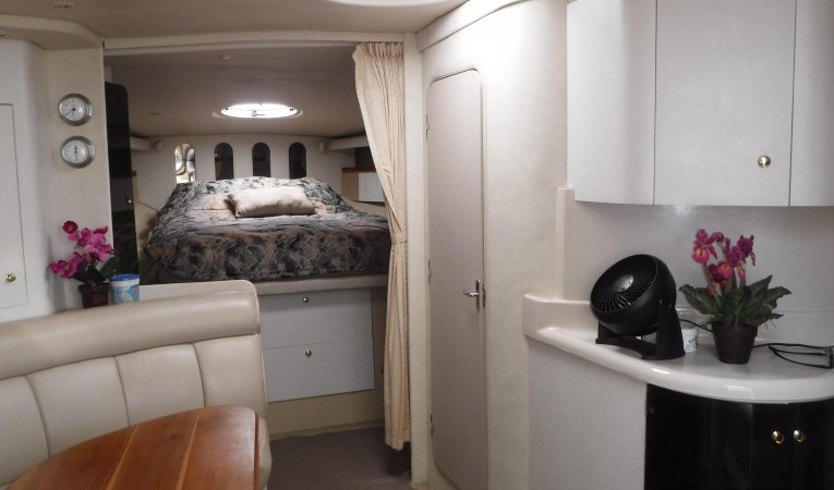 42 Cruisers Yachts Salon looking forward