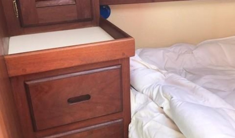 38 Catalina V Berth Cabinets