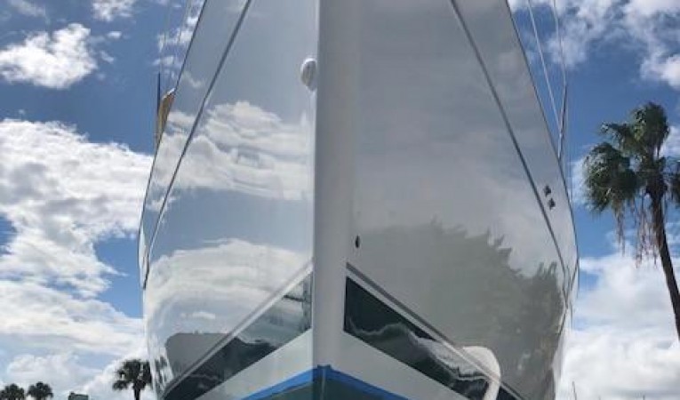 39 Beneteau Bottom paint / hull waxed 09-24-18