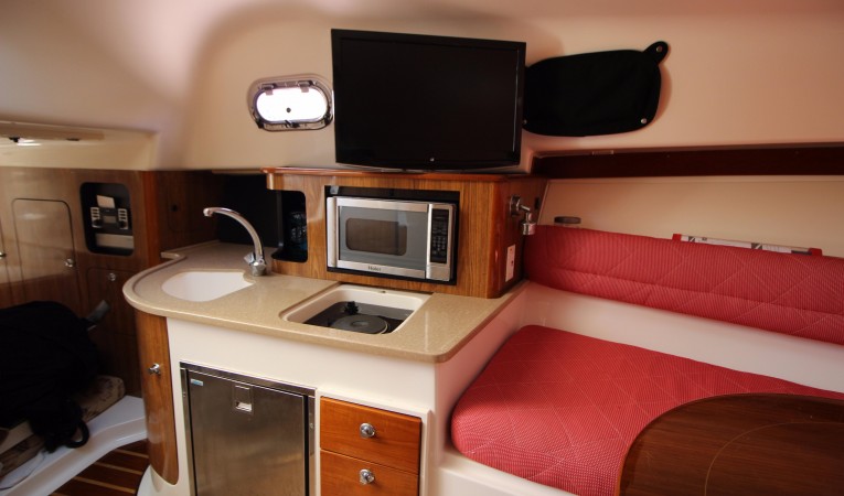 31 Pursuit Galley & TV