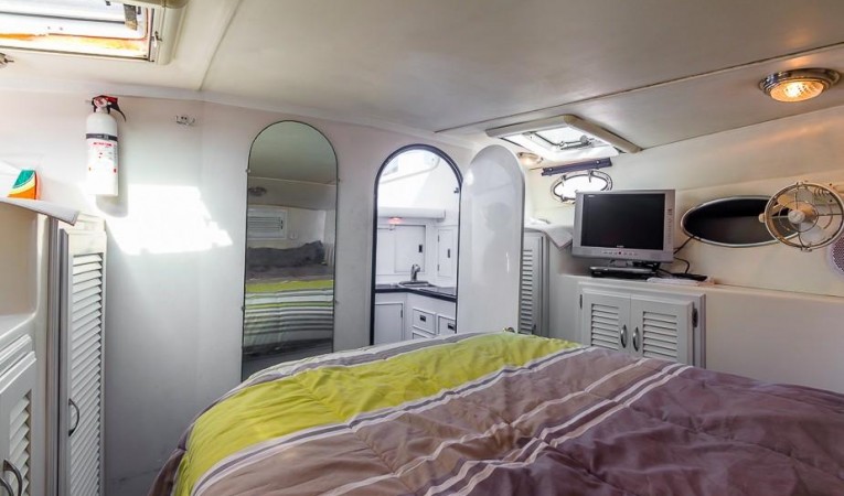 38 Mediterranean Forward Stateroom